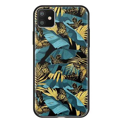 Чехол Deppa Glass Case для Apple iPhone 11 Джунгли в Фианит-Ломбард