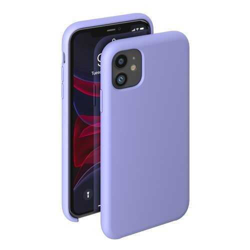 Чехол Deppa Liquid Silicone Case для Apple iPhone 11 (Лавандовый) в Фианит-Ломбард