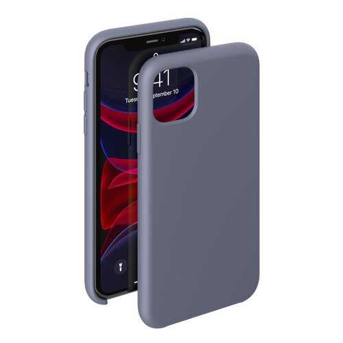 Чехол Deppa Liquid Silicone для iPhone 11 Pro Max Grey в Фианит-Ломбард
