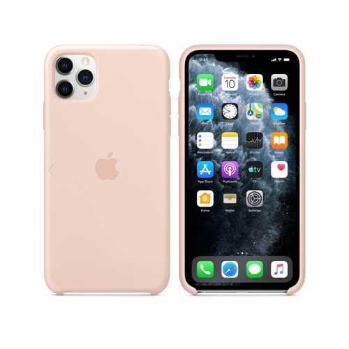 Чехол для Apple iPhone 11 Pro Max Silicone Case Pink Sand Розовый Песок (MWYN0FE/A) в Фианит-Ломбард