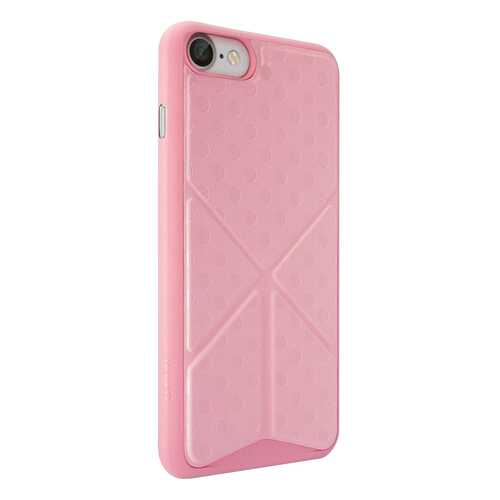 Чехол для iPhone 7 OZAKI O!coat 0.3+Totem Versatile пластик полиуретан розовый в Фианит-Ломбард