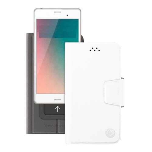 Чехол для смартфона Deppa Wallet Slide M 43-55 White в Фианит-Ломбард