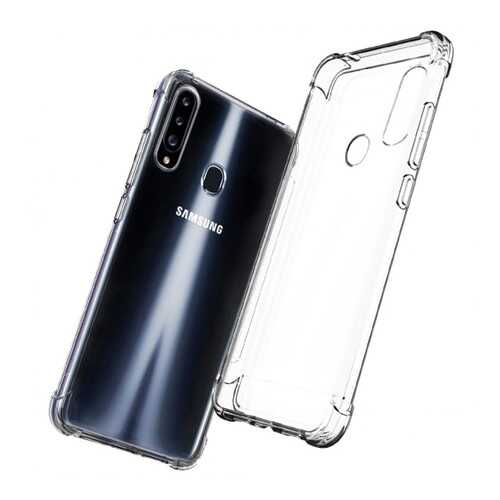 Чехол Epik для Samsung Galaxy A20s Transparent в Фианит-Ломбард