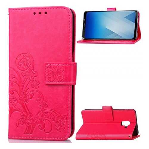 Чехол Epik Four-leaf Clover для Samsung A530 Galaxy A8 (2018) Pink в Фианит-Ломбард