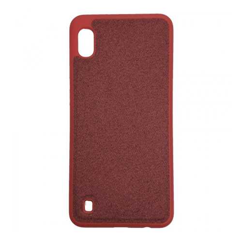 Чехол Fiber Logo для Samsung Galaxy A10 (A105F) Red в Фианит-Ломбард