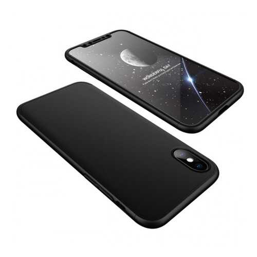Чехол GKK LikGus для Apple iPhone X Black в Фианит-Ломбард