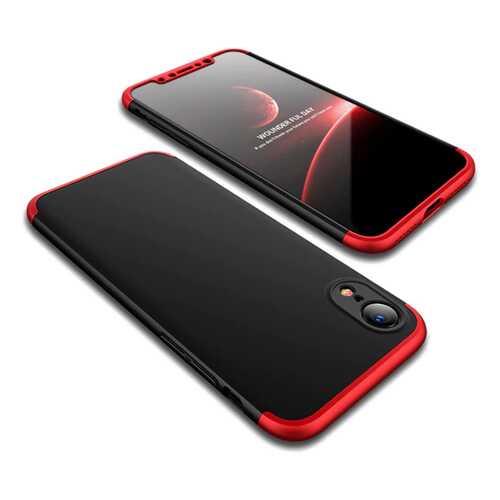 Чехол GKK LikGus для Apple iPhone XR Black/Red в Фианит-Ломбард
