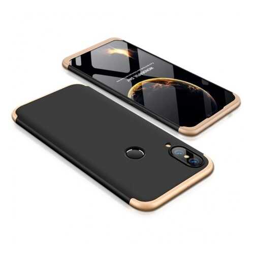 Чехол GKK LikGus для Huawei P Smart+ (nova 3i) Black/Gold в Фианит-Ломбард