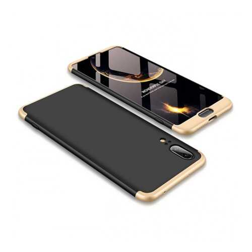 Чехол GKK LikGus для Huawei P20 Black/Gold в Фианит-Ломбард