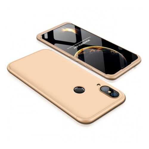 Чехол GKK LikGus для Huawei P20 Lite Gold в Фианит-Ломбард
