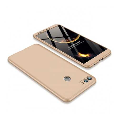 Чехол GKK LikGus для Huawei Y9 (2018)/Enjoy 8 Plus Gold в Фианит-Ломбард