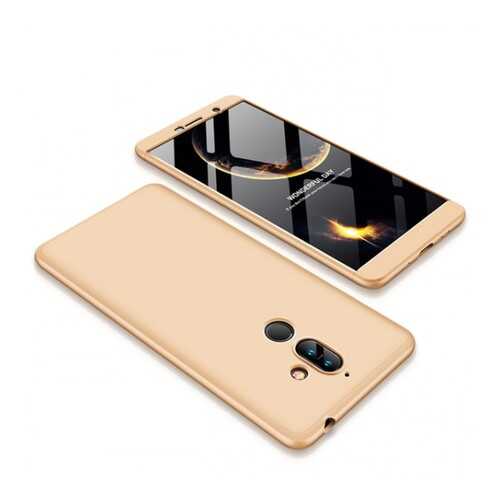 Чехол GKK LikGus для Nokia 7 plus Gold в Фианит-Ломбард