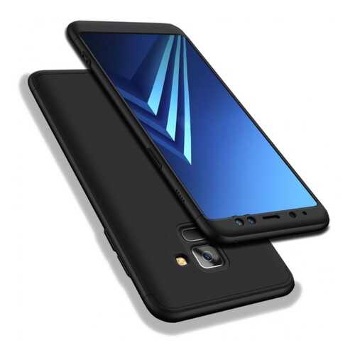 Чехол GKK LikGus для Samsung A730 Galaxy A8+ (2018) Black в Фианит-Ломбард
