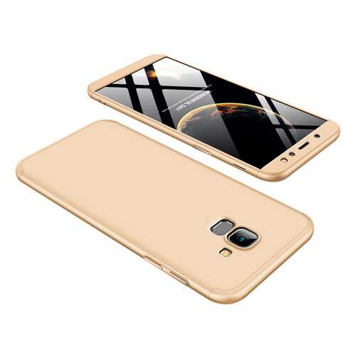 Чехол GKK LikGus для Samsung Galaxy A6 (2018) Gold в Фианит-Ломбард
