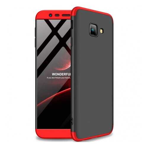 Чехол GKK LikGus для Samsung Galaxy J4+ (2018) Black/Red в Фианит-Ломбард