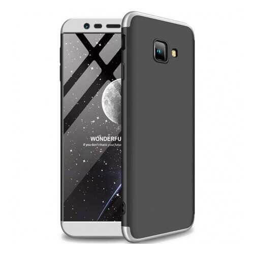 Чехол GKK LikGus для Samsung Galaxy J4+ (2018) Black/Silver в Фианит-Ломбард