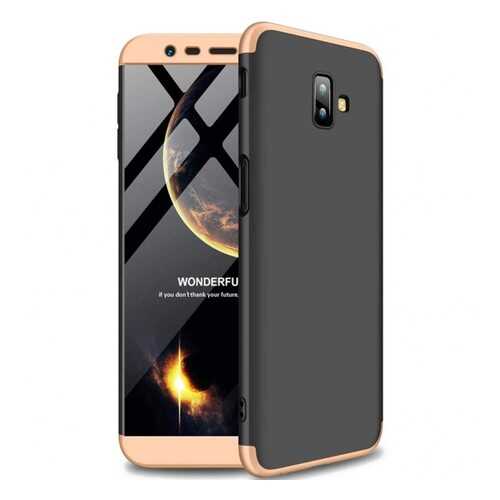 Чехол GKK LikGus для Samsung Galaxy J6+ (2018) (J610F) Black/Gold в Фианит-Ломбард