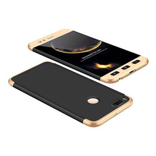 Чехол GKK LikGus для Xiaomi Mi 5X / Mi A1 Black /Gold в Фианит-Ломбард
