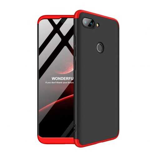 Чехол GKK LikGus для Xiaomi Mi 8 Lite/Mi 8 Youth (Mi 8X) Black/Red в Фианит-Ломбард