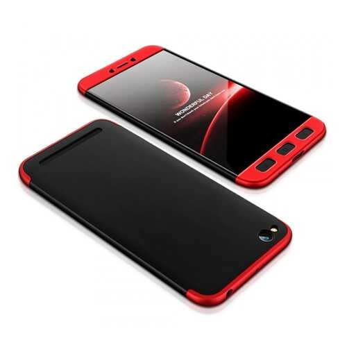 Чехол GKK LikGus для Xiaomi Redmi 5A Black/Red в Фианит-Ломбард