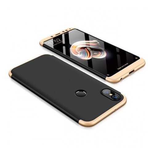 Чехол GKK LikGus для Xiaomi Redmi Note 6 Pro Black/Gold в Фианит-Ломбард