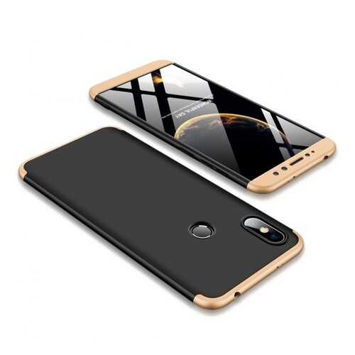 Чехол GKK LikGus для Xiaomi Redmi S2 Black / Gold в Фианит-Ломбард