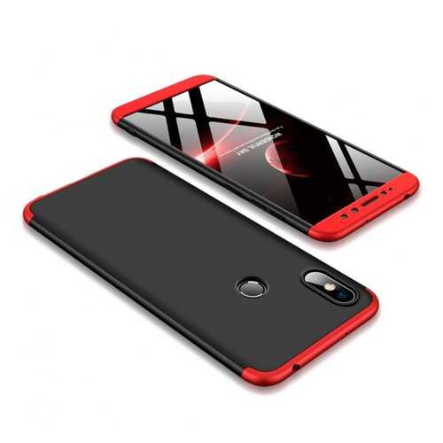 Чехол GKK LikGus для Xiaomi Redmi S2 Black / Red в Фианит-Ломбард