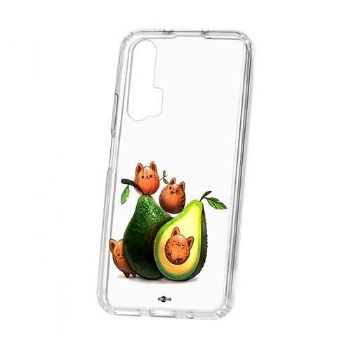 Чехол Huawei Honor 20 Pro Kruche Print Авокотики в Фианит-Ломбард