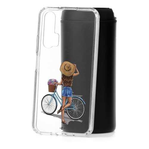 Чехол Huawei Honor 20 Pro Kruche Print Велосипедная прогулка в Фианит-Ломбард