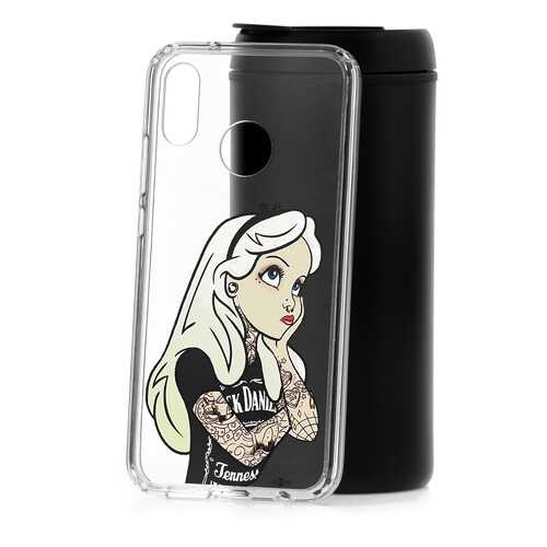 Чехол Huawei P20 Lite Kruche Print Tattoo Girl в Фианит-Ломбард