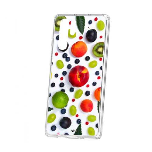 Чехол Huawei P30 Pro Kruche Print Fruits в Фианит-Ломбард