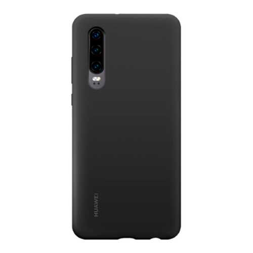Чехол Huawei Silicon Car Case для Huawei P30 Black в Фианит-Ломбард