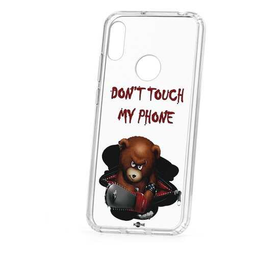 Чехол Huawei Y6 2019 Kruche Print Не бери мой телефон в Фианит-Ломбард