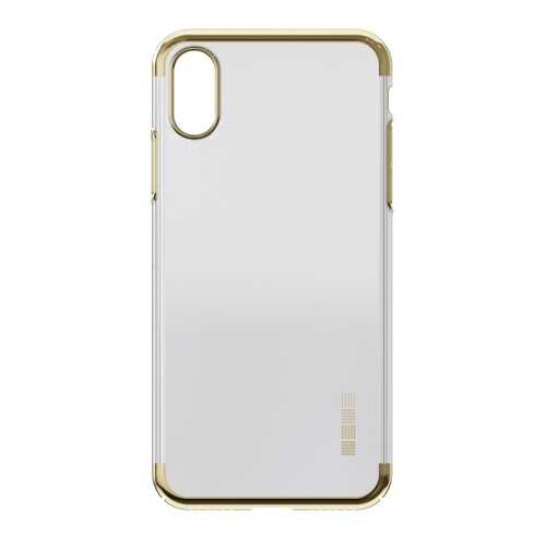 Чехол InterStep Decor iPhone Xs Max Gold в Фианит-Ломбард