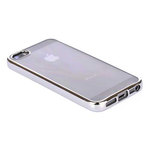 Чехол InterStep для Apple iPhone 5/5s серебряный (HFR-APIPHN5K-NP1117O-K100) в Фианит-Ломбард
