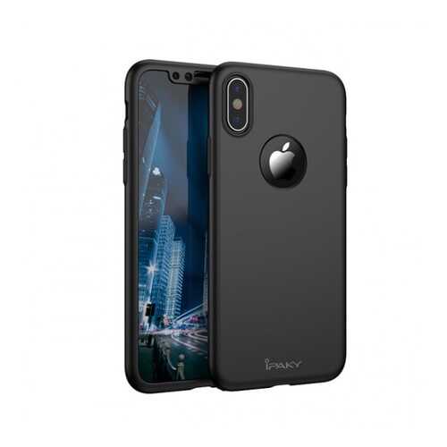 Чехол iPaky 360 градусов для Apple iPhone X Black в Фианит-Ломбард