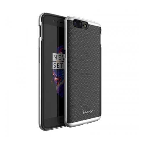 Чехол iPaky +PC для OnePlus 5 Black/Silver в Фианит-Ломбард