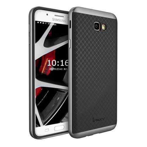 Чехол iPaky +PC для Samsung G610F Galaxy J7 Prime (2016) Black/Grey в Фианит-Ломбард