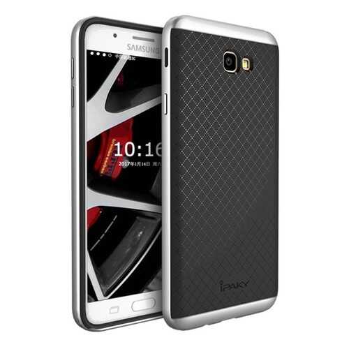Чехол iPaky +PC для Samsung G610F Galaxy J7 Prime (2016) Black/Silver в Фианит-Ломбард