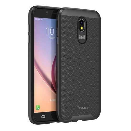 Чехол iPaky +PC для Samsung J730 Galaxy J7 (2017) Black/Grey в Фианит-Ломбард
