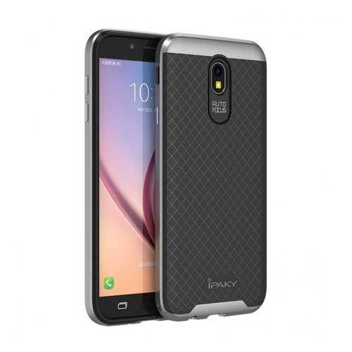 Чехол iPaky +PC для Samsung J730 Galaxy J7 (2017) Black/Silver в Фианит-Ломбард