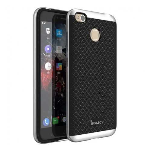 Чехол iPaky +PC для Xiaomi Redmi 4X Black/Silver в Фианит-Ломбард
