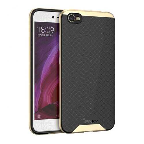 Чехол iPaky +PC для Xiaomi Redmi Note 5A/Redmi Y1 Lite Black/Gold в Фианит-Ломбард