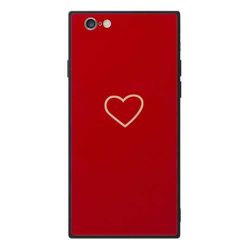 Чехол iPhone 6/6S, NN, прямоугольный, стекло, Red, Blue Ray в Фианит-Ломбард