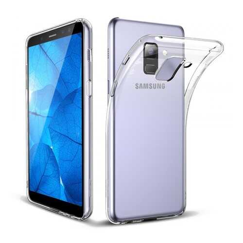 Чехол J-Case THIN для Samsung A730 Galaxy A8+ (2018) Transparent в Фианит-Ломбард