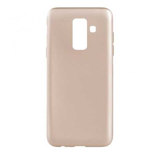 Чехол J-Case THIN для Samsung Galaxy A6 Plus (2018) Gold в Фианит-Ломбард