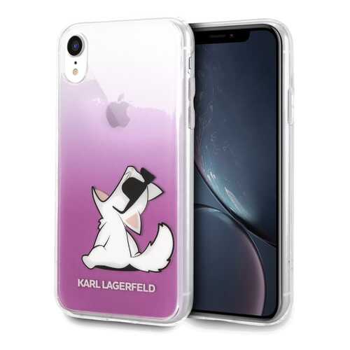 Чехол Karl Lagerfeld для Apple iPhone XR Pink в Фианит-Ломбард