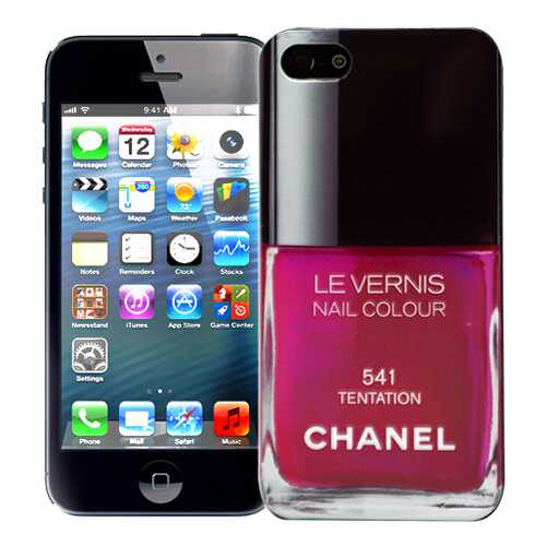 Чехол KAWAI для iPhone 5/5s Chanel - Tentation 541 в Фианит-Ломбард