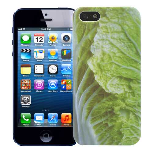 Чехол KAWAI для iPhone 5/5s Пекинская капуста в Фианит-Ломбард