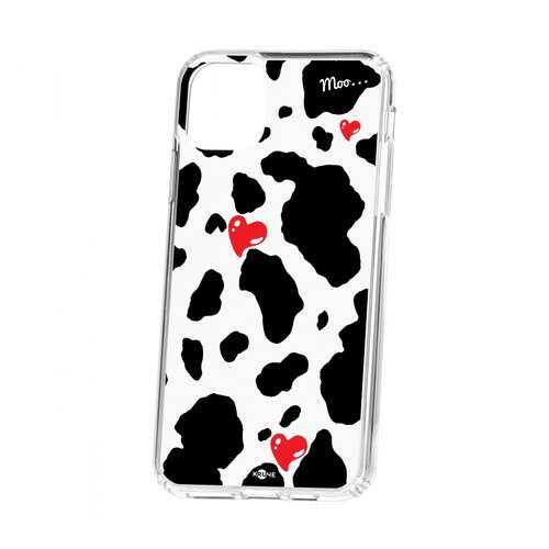 Чехол Kruche Apple iPhone 11 Pro Max Print Корова в Фианит-Ломбард